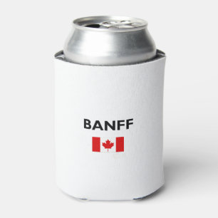Banff Canada Canadian Flag Light Color Dosenkühler