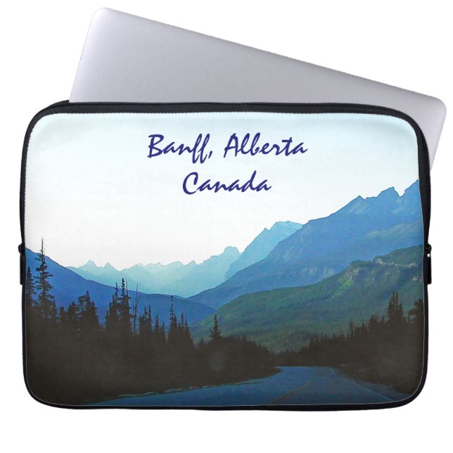 Banff Jasper Blue Laptopschutzhülle (Vorderseite)