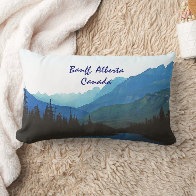 Banff Jasper Blue Lendenkissen (Decke)