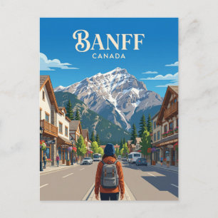BANFF KANADA POSTKARTE