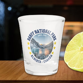 Banff National Park Alberta Canada Landscape Schnapsglas