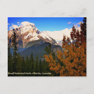 Banff National Park, Alberta, Canada Rockies Postkarte