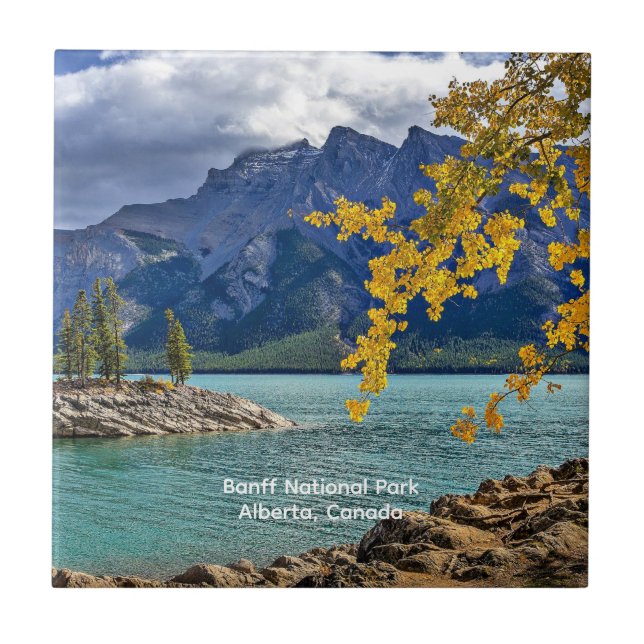 Banff National Park, Alberta, Kanada Fliese (Vorderseite)