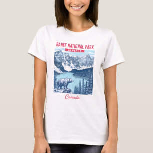 Banff National Park Alberta Kanada Süß Pastell T-Shirt