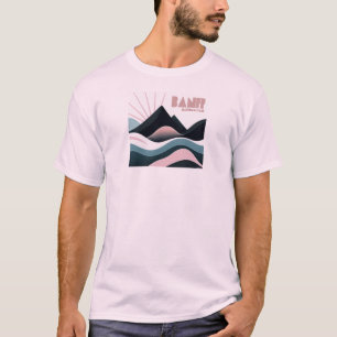 Banff National Park Colored Hills T-Shirt