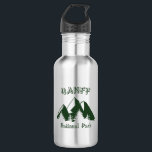 Banff National Park Edelstahlflasche<br><div class="desc">Mit Sehenswürdigkeiten wie Lake Louise und Moraine Bow Banff National Park In Alberta ist Kanadas ältester Nationalpark und wurde 1885 gegründet.</div>