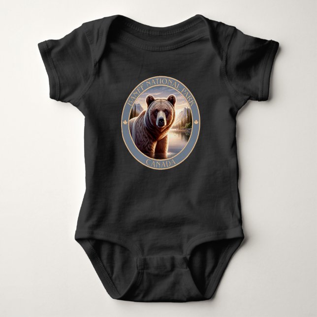 Banff National Park Kanada Baby Strampler (Vorderseite)