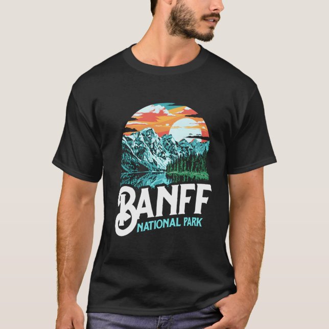 Banff National Park Lake Louise Canada T-Shirt (Vorderseite)