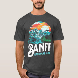 Banff National Park Lake Louise Canada Vintag T-Shirt