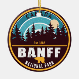 Banff National Park Moraine Lake Alberta Kanada Keramik Ornament