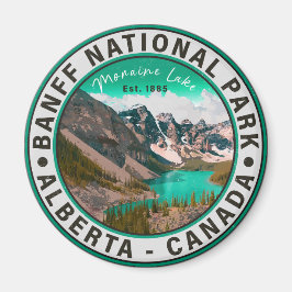 Banff National Park Moraine Lake Alberta Kanada Magnet