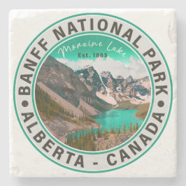 Banff National Park Moraine Lake Alberta Kanada Steinuntersetzer