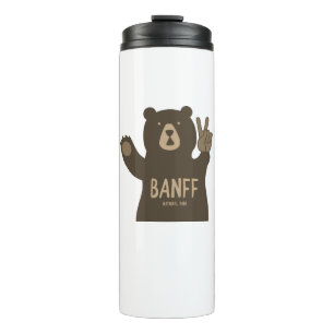 Banff National Park Peace Bear Thermosbecher