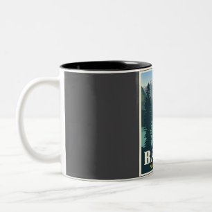 Banff National Park Travel Zweifarbige Tasse