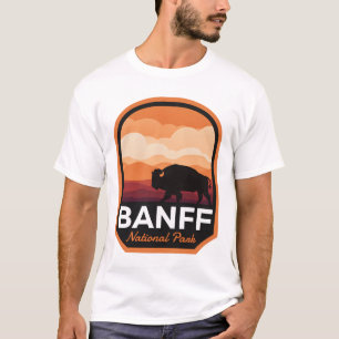 Banff Nationalpark Alberta Bison T-Shirt