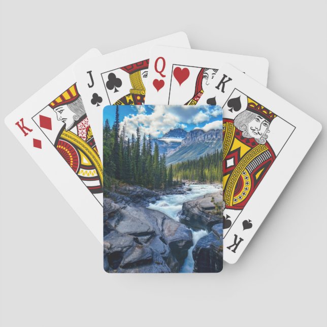 Banff Nationalpark Alberta Kanada Spielkarten (Rückseite)