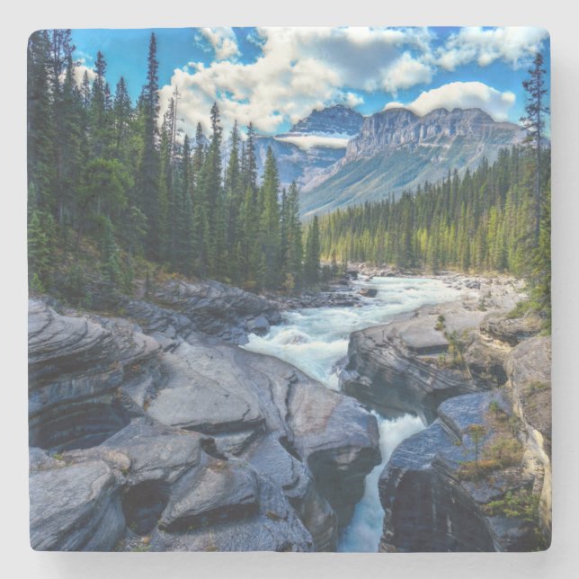 Banff Nationalpark Alberta Kanada Steinuntersetzer (Vorderseite)