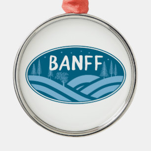 Banff Nationalpark im Freien Ornament Aus Metall