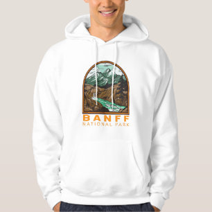 Banff Nationalpark Kanada Reise Vintage Hoodie
