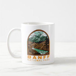 Banff Nationalpark Kanada Reise Vintage Kaffeetasse