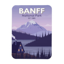 Banff Nationalpark Kanada Reise Vintage