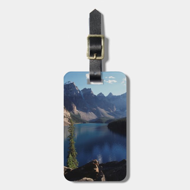Banff Nationalpark Moraine Lake Gepäckanhänger (Vorderseite vertikal)