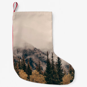 Banff Nationalpark nebelige Berge und Wälder in  Kleiner Weihnachtsstrumpf