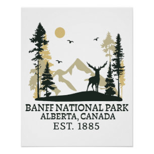 Banff-Nationalpark Poster