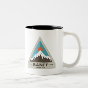 Banff-Nationalpark Zweifarbige Tasse