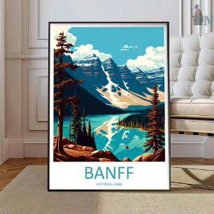 Banff Parc national Voyage Impression Art mural Ba