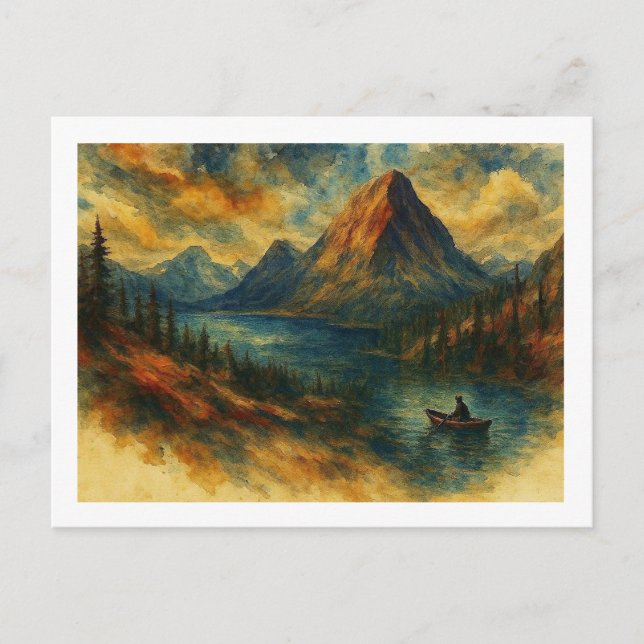 Banff Park Kanada,  Postkarte (Vorderseite)