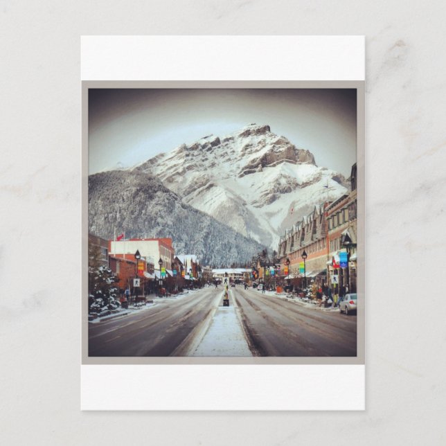 Banff Postkarte (Vorderseite)
