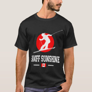 Banff Sunshine Kanada Skigebiet Rocky Mountains S T-Shirt