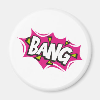 Bang Cartoon Pow Zap Magnet