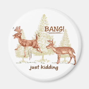 Bang ! C'Est Juste Du Raisonnement ! Aimant Brown