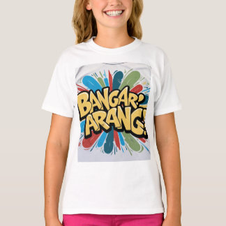 Bangarang! Lebhafter T - Shirt für Leinwand