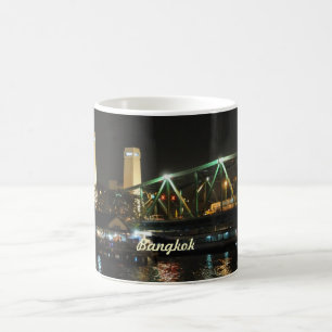 Bangkok bei Nacht Reise Kaffeetasse