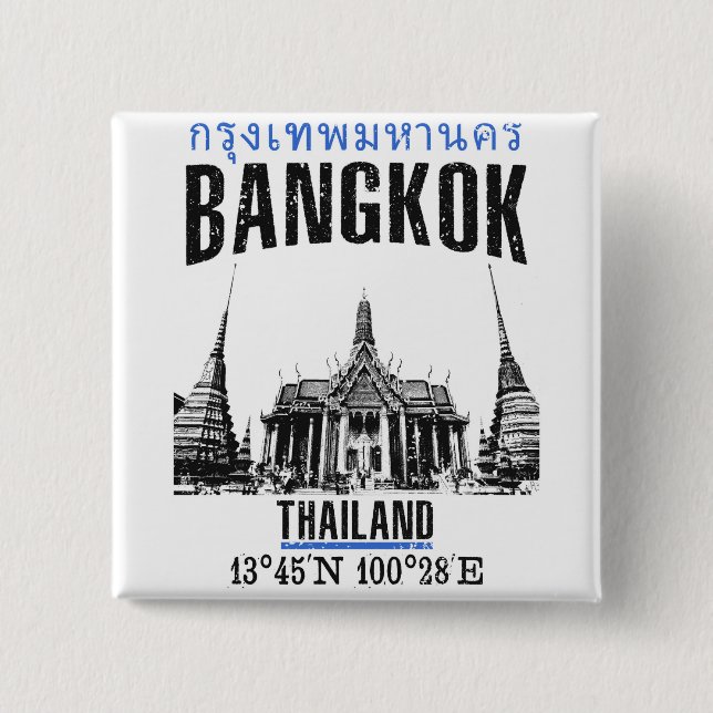 Bangkok Button (Vorderseite)