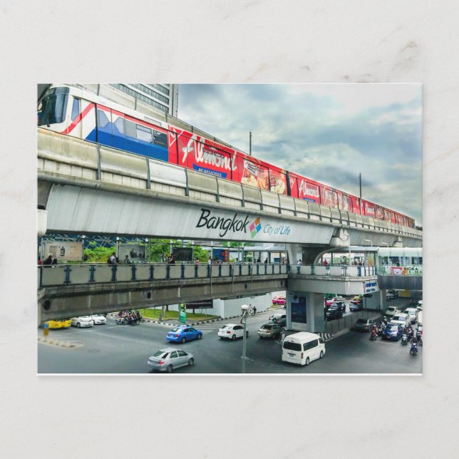 Bangkok City of Life Postkarte (Vorderseite)