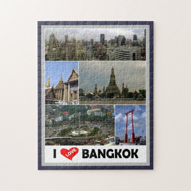 Bangkok - I Liebe - Thailand - (Vertikal)