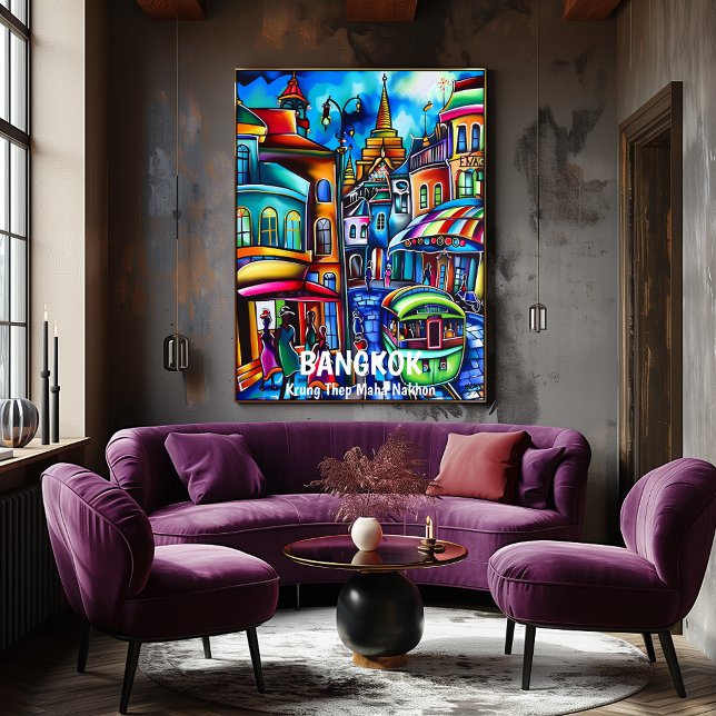 Bangkok: Krung Thep Maha Nakhon Poster (Von Creator hochgeladen)