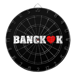 BANGKOK-LIEBE DARTSCHEIBE