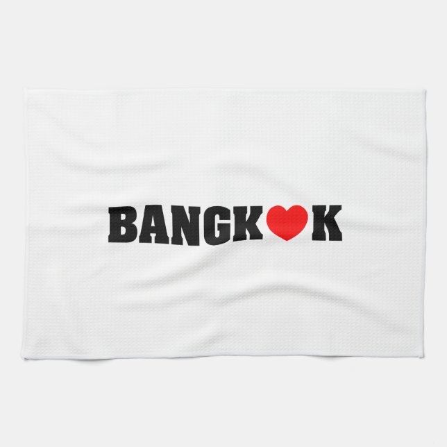 BANGKOK-LIEBE GESCHIRRTUCH (Horizontal)