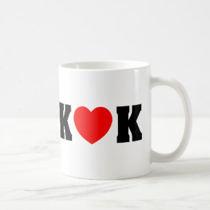 BANGKOK-LIEBE KAFFEETASSE