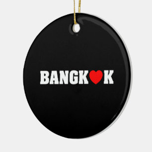 BANGKOK LIEBE KERAMIK ORNAMENT