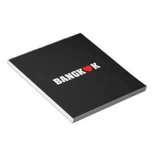 BANGKOK-LIEBE NOTIZBLOCK