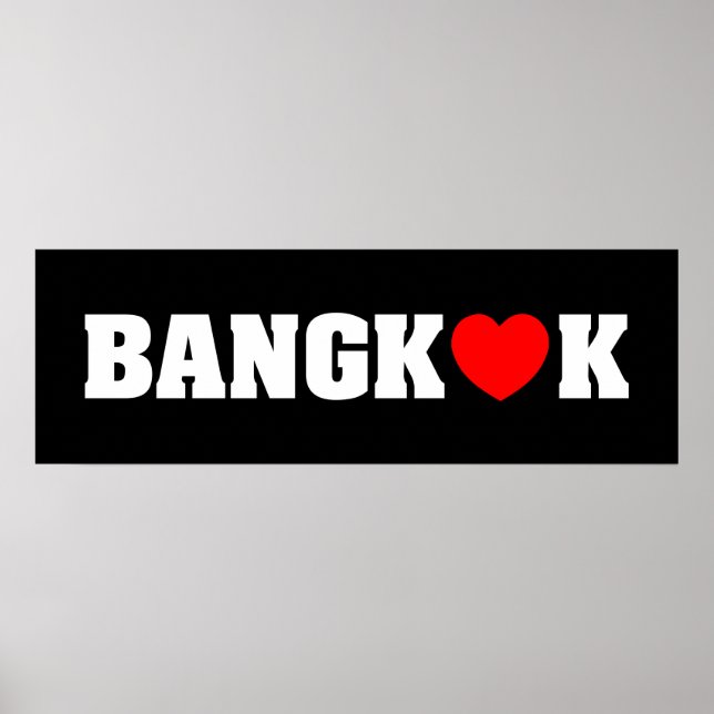 BANGKOK-LIEBE POSTER (Vorne)