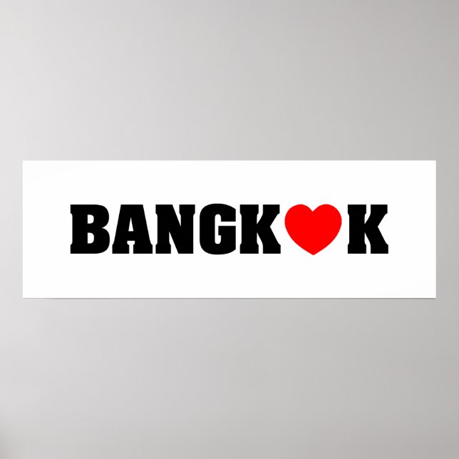 BANGKOK-LIEBE POSTER (Vorne)