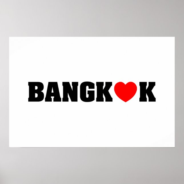 BANGKOK-LIEBE POSTER (Vorne)