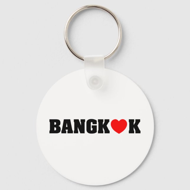 BANGKOK-LIEBE SCHLÜSSELANHÄNGER (Vorderseite)